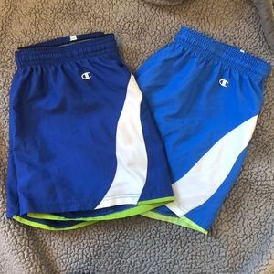Women’s Champion Shorts set of two size small